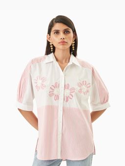 TRISARA - Botanic Babe Stripe Pure Cotton Shirt