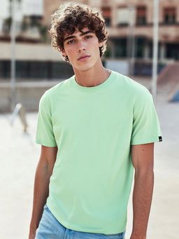 Bewakoof - Men's Sun-Kissed Green T-shirt