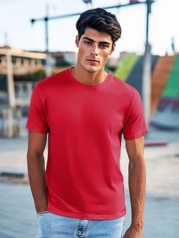 Bewakoof - Men's Red T-shirt