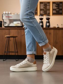 BAGATT - Killeen Beige Women Lifestyle Sneakers