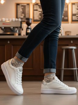 BAGATT - Killeen White Women Lifestyle Sneakers