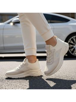 BAGATT - Lan Womens Beige Athleisure Sneakers