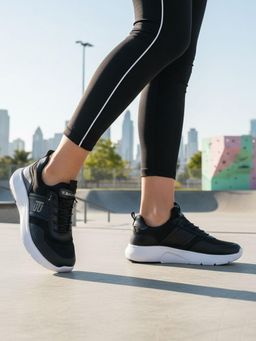 BAGATT - Mirka Comfort Black Womens Athleisure Sneakers
