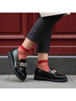 BAGATT - Georgia Black Women Loafers Slip-Ons