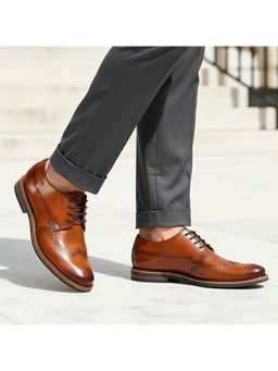 Bugatti - Laci Light Brown Men Formal Derbies