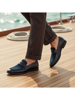 Bugatti - Rico Blue Men Penny Formal Loafers