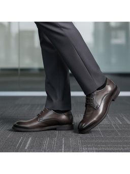 Bugatti - Laziano Comfort Dark Brown Men Formal Derbies