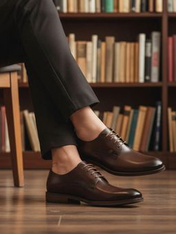 Bugatti - Sula Dark Brown Men Formal Derbies