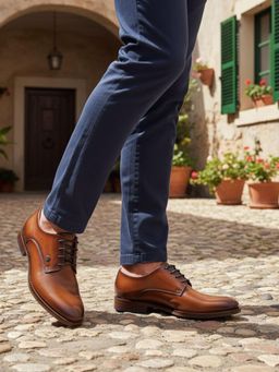 Bugatti - Sula Tan Men Formal Derbies