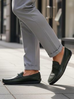 Bugatti - Linex Dark Green Men Casual Loafers