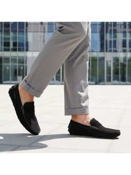 Bugatti - Manfield Black Men Casual Loafers