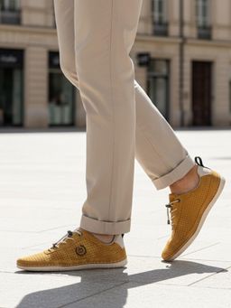 Bugatti - Bimini Yellow Mens Lifestyle Sneakers