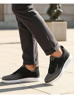 Bugatti - Astra Dark Grey Mens Athleisure Sneakers