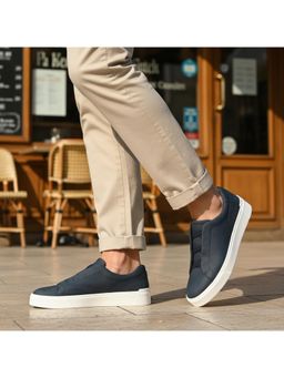 Bugatti - Gunter Dark Blue Mens Lifestyle Sneakers