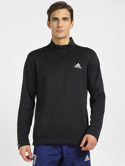 adidas - M Gg 1/4 Zip Black Walking Sweatshirt