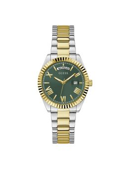 Guess - Women Green Round Stainless Steel Dial Analog Watch-GW0308L5