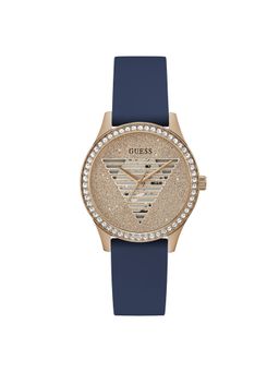 Guess - Women Rose Gold Round Stainless Steel Dial Analog Watch-GW0530L3