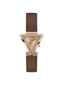 Guess - Women Rose Gold Triangle Stainless Steel Dial Analog Watch-GW0548L2