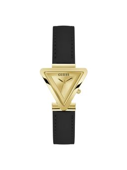 Guess - Women Champagne Triangle Stainless Steel Dial Analog Watch-GW0548L3