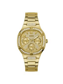 Guess - Women Gold Square Stainless Steel Dial Analog Watch-GW0558L2