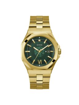 Guess - Men Green Round Stainless Steel Dial Analog Watch-GW0573G2