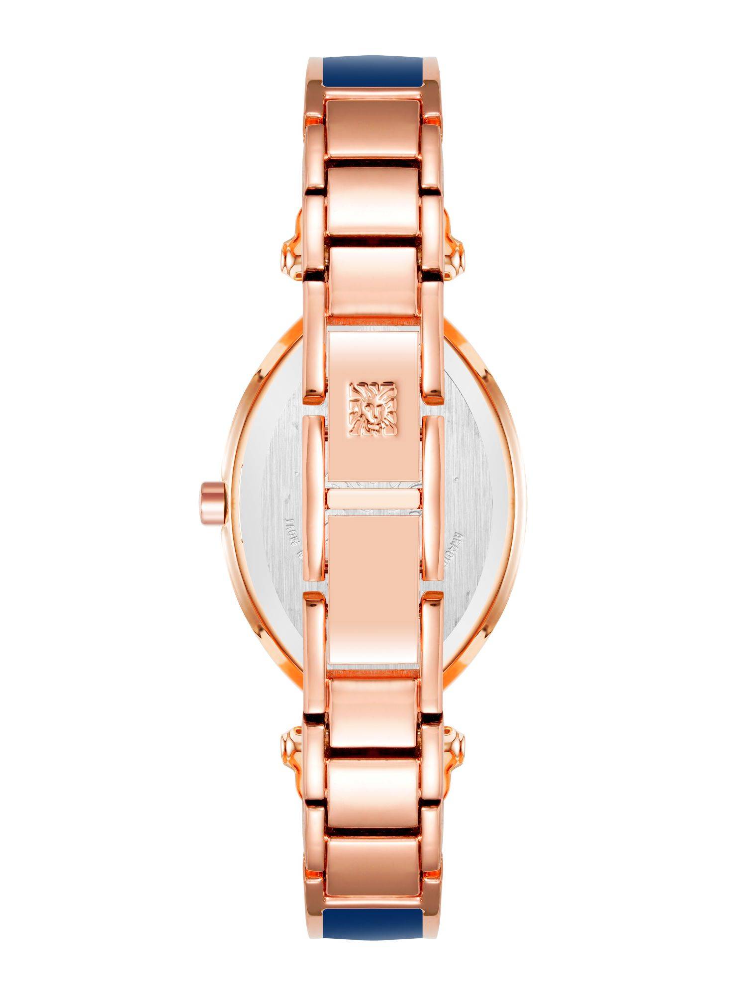 Buy Anne Klein AK4018NVRG Blue Dial Analog Watch for Women Online