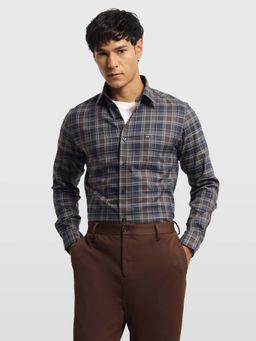 Arrow Sports - Blue Cotton Checks Shirt