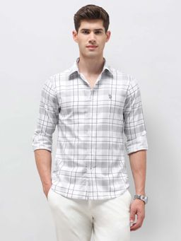 U.S. POLO ASSN. - Green Cotton Checks Shirt