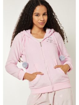max - Women Embroidered Hooded Jacket