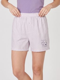 max - Women Checked Shorts