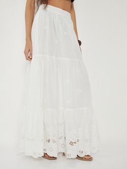 max - Women Schiffili Tiered Long Skirt