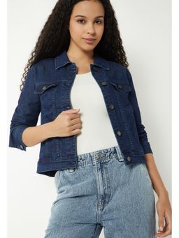 max - Women Washed Denim Jacket