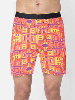 Bummer - Multi-Color Mens Printed Micro Modal Boxers Underwear Ultra Soft & Breathable