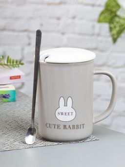 Voncasa - Coffee Mug with Lid (380 Ml)