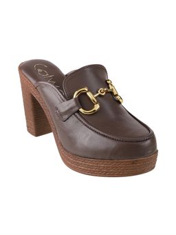 Catwalk - Brown Causal Women Sandal Heels