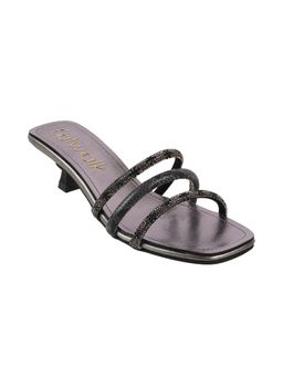 Catwalk - Silver Causal Women Sandal Heels