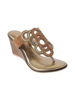 Catwalk - Brown Causal Women Wedges Heels