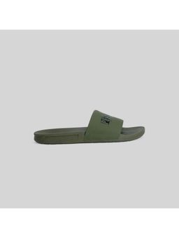 Pepe Jeans - Olive Logo Printed Anti-Skid Beach Sliders