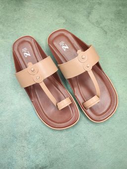 The Madras Trunk - Agni Kolhapuris In Brown and Tan