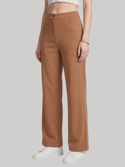 Club York - Women Beige Trouser