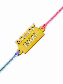 Digital Dress Room - Designer Fancy Funny Rowdy Bhai Bhaiya Rakhi