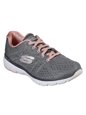 skechers fashion fit wedge trainer
