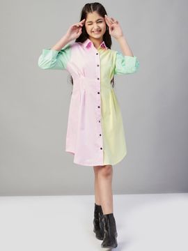 Stylo Bug Knee Length : Buy Stylo Bug Girls Colorblock Collar Neck A Line Casual Wear Dress -multicolor Online | Nykaa Fashion Stylo Bug Knee Length : Buy Stylo Bug Girls Colorblock Collar Neck A Line Casual Wear Dress -Multicolor Online | Nykaa Fashion
