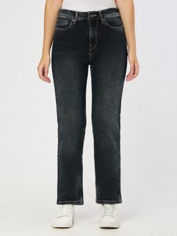Pepe Jeans - Women Dark Navy Blue Straight Jeans