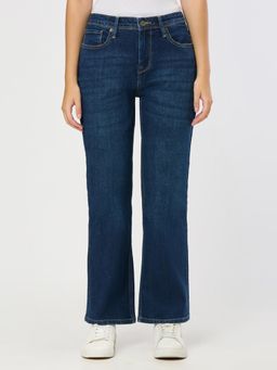 Pepe Jeans - Women Dark Blue Mid Rise Stretchable Jeans