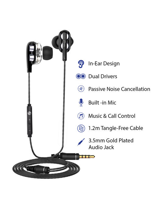 Driver Earphones Ptron 4d Earphones Review Buy PTron Boom Pro Dual