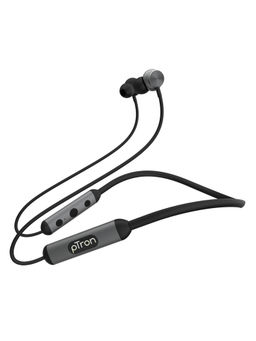 pTron - InTunes Ultima BT5.0 Wireless Headphones with 18Hrs Playback & Deep Bass (Black & Grey)