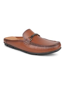 ATESBER - Men Tan Slip On Casual Loafers
