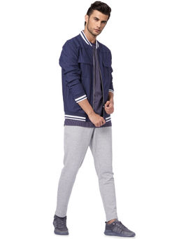 Jack & Jones - Blue Printed Crew Neck T-shirt