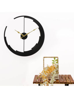 ARTYPILLAR - Iron Metal Open Dial Moon Design Wall Clock